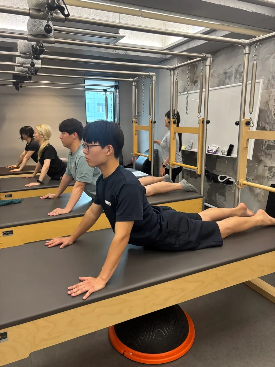 필라테스 지도자 과정 교육 현장