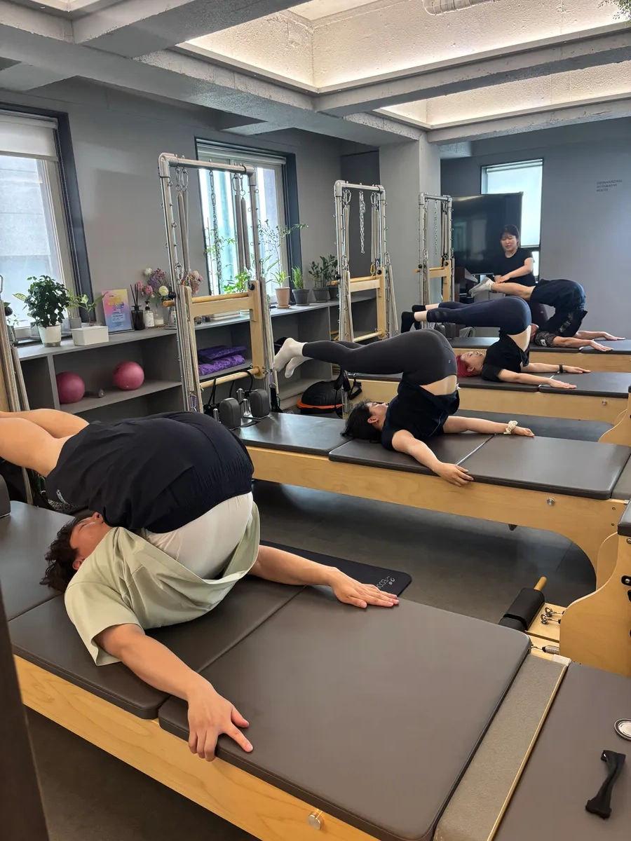 필라테스 지도자 과정 교육 현장