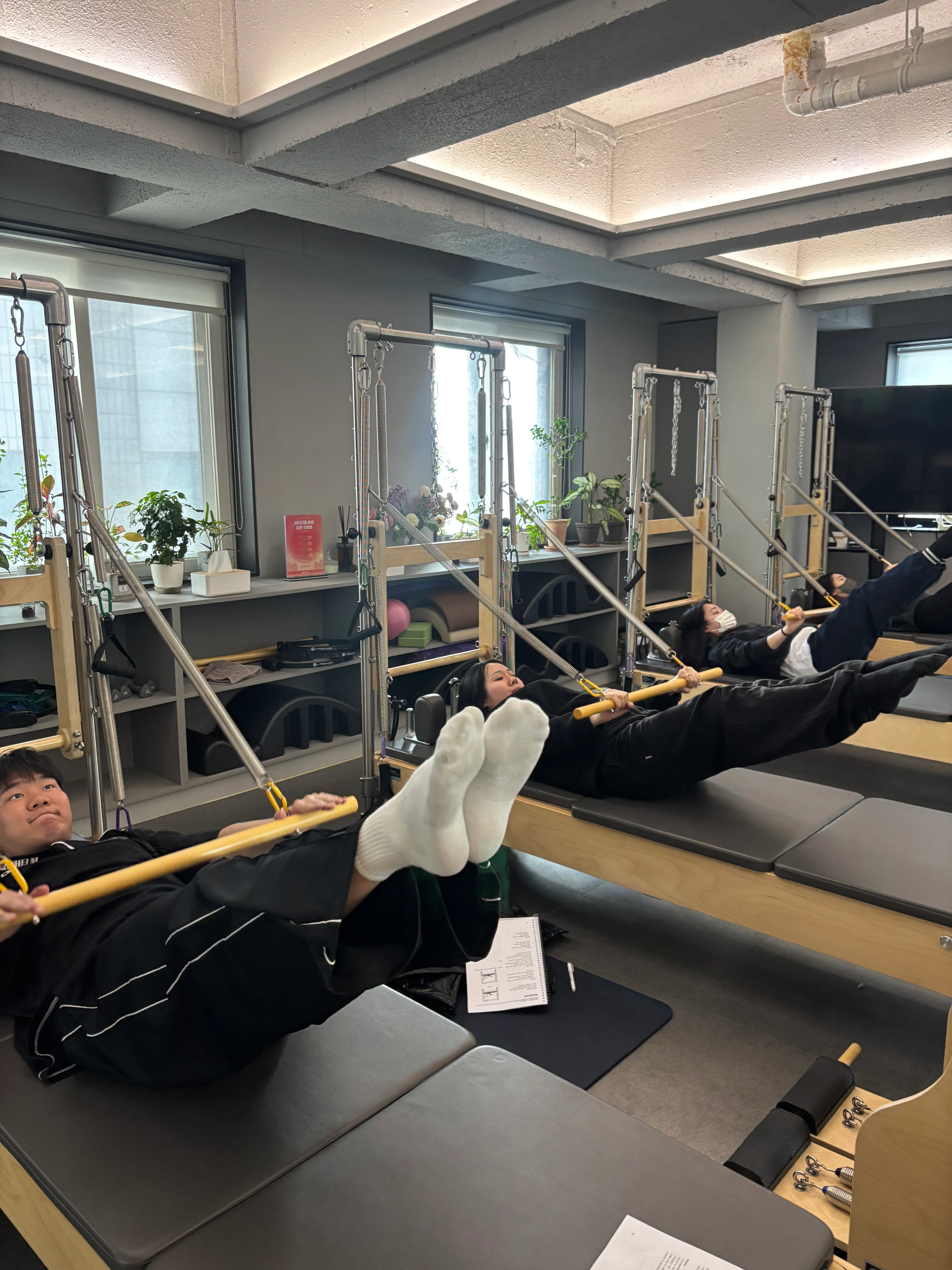 필라테스 지도자 과정 교육 현장